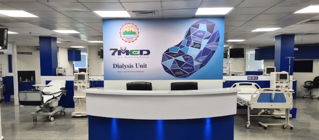 7Med India Dialysis Center at AIIMS, Rishikesh