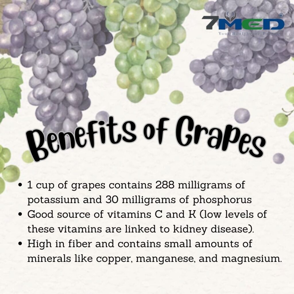 Kidney Friendly Food – Grapes