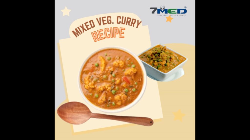 Kidney Friendly Recipe – Mixed Veg Curry